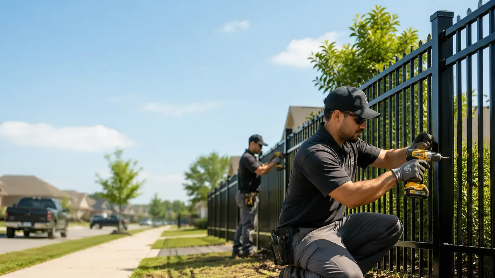Metal Fence Installation in Shirley, IN